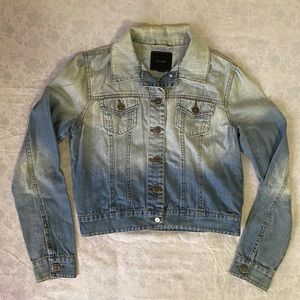 iris basic ombré demin jacket